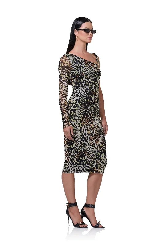 Charo Dress - Fall Animal