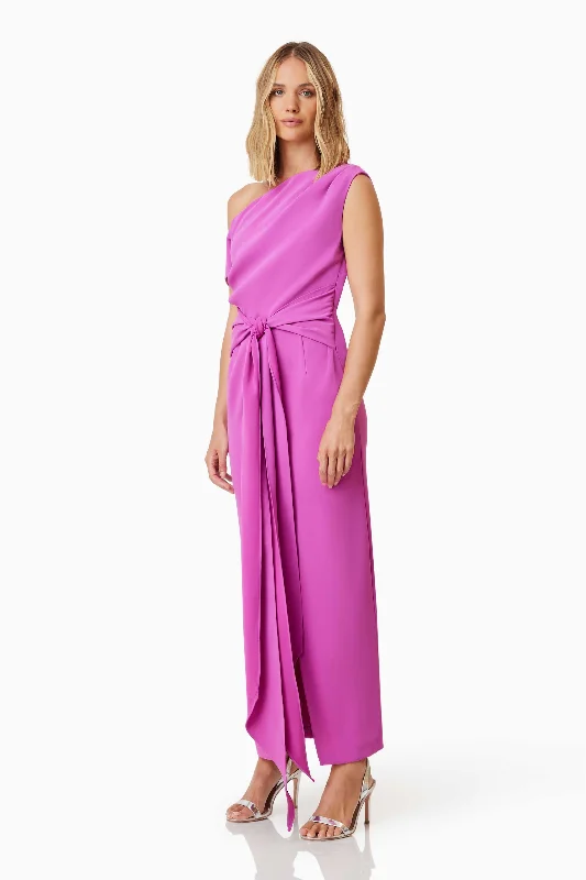 Kenna Cocktail Dress In Purple