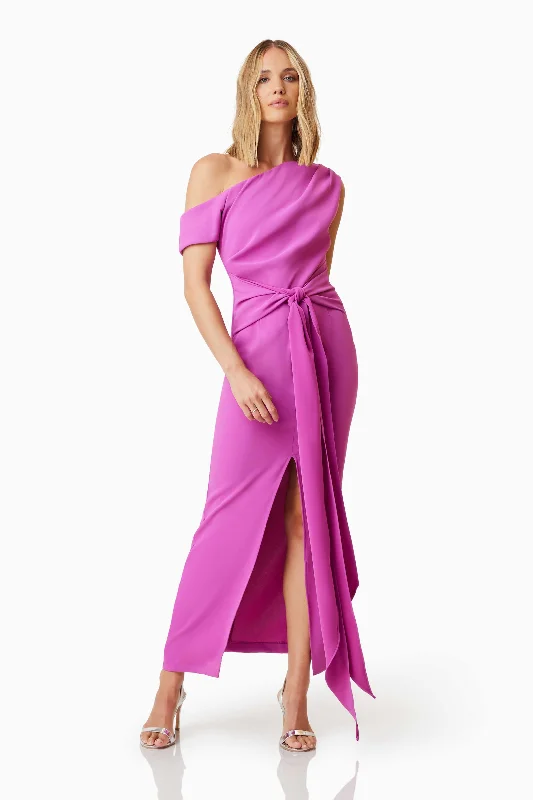 Kenna Cocktail Dress In Purple