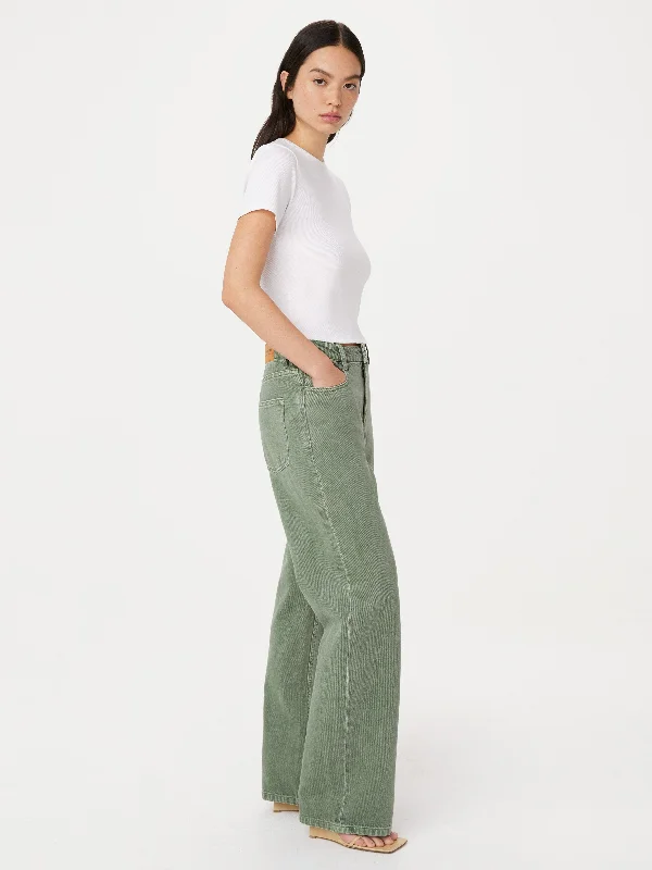 The Courtney Loose Jean in Sage Green