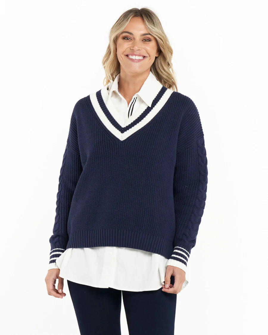 Betty Basics St Germaine V Neck Jumper