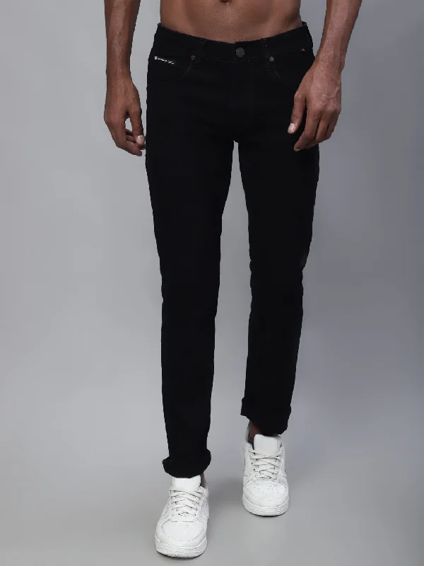 Cantabil Men Black Jeans