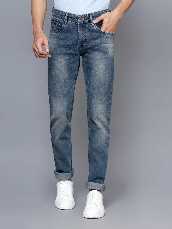 Cantabil Men Dirty Stone Jeans