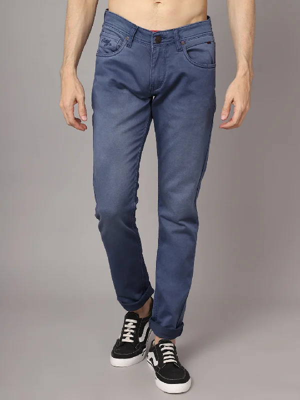 Cantabil Mens Blue Jeans