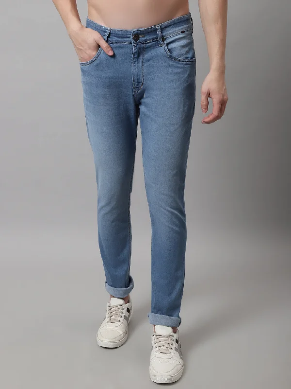 Cantabil Men's Blue Denim