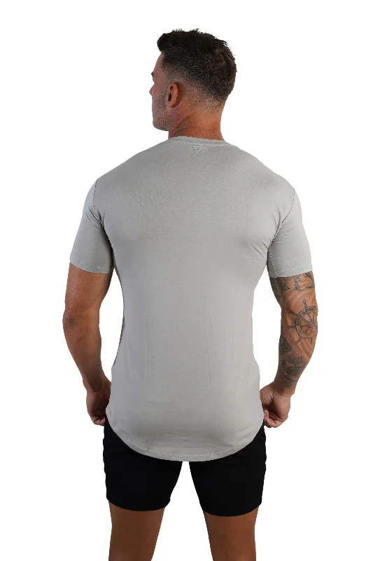 Dynamic tee - Stone grey