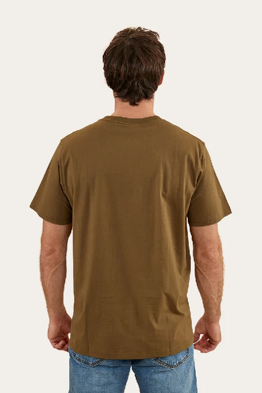 Hastings Mens Loose Fit T-Shirt - Military Green