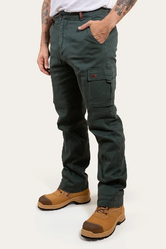 Newman Mens Heavy Weight Work Pant - Forest Green