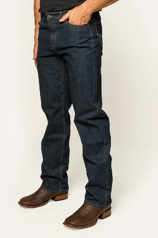 Sturt Mens Relaxed Leg Jean - Dark Blue