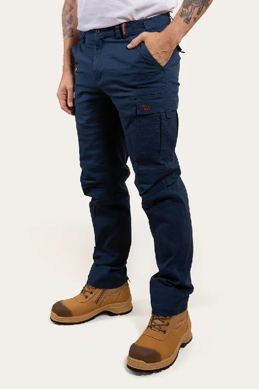 Tennant Creek Mens Rip Stop Work Pant - Dark Navy