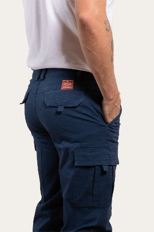 Tennant Creek Mens Rip Stop Work Pant - Dark Navy