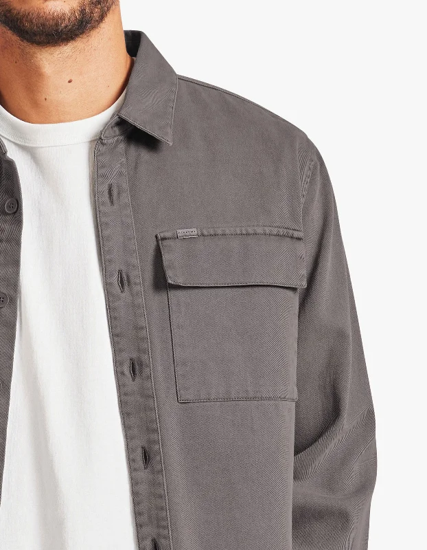 Essential Overshirt - Shadow Grey