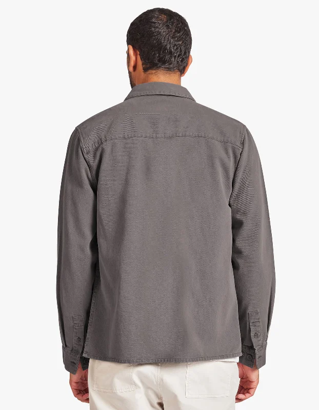 Essential Overshirt - Shadow Grey