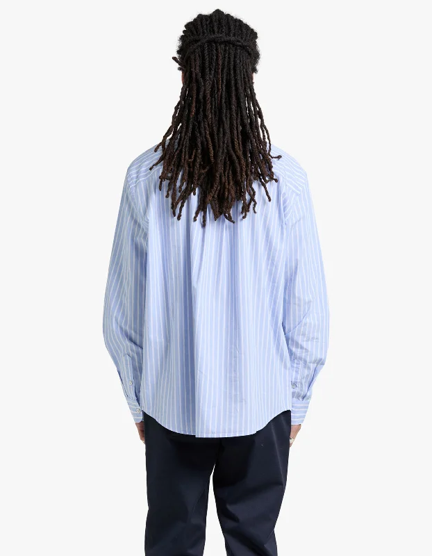 Shaw Stripe Long Sleeve Shirt - Blue Stripe