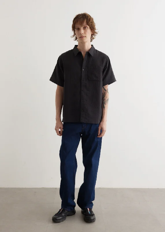 Bruce Double Layer Crinkle Short Sleeve Shirt