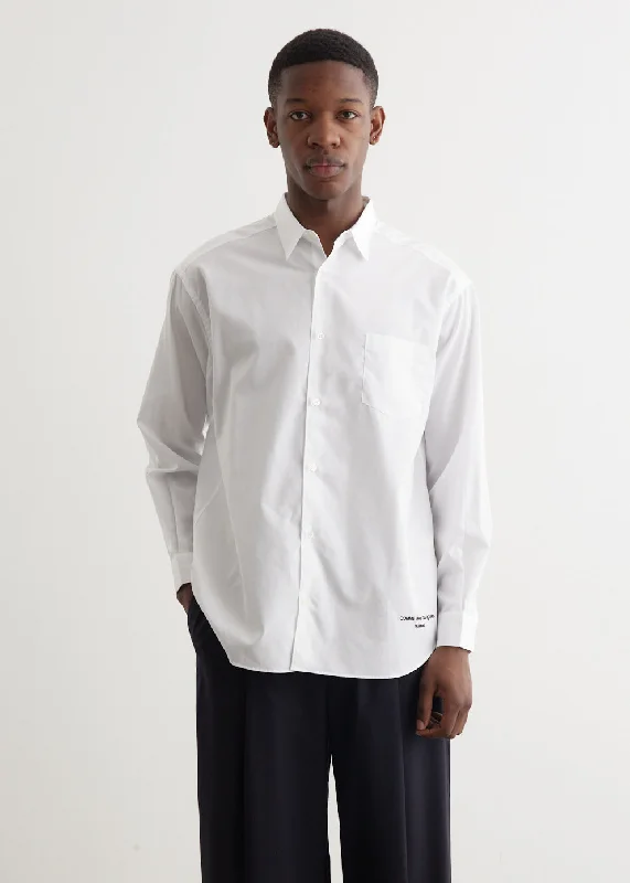 Cotton Broad Logo Shirt