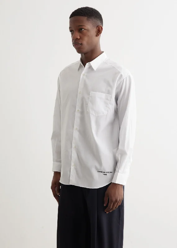 Cotton Broad Logo Shirt