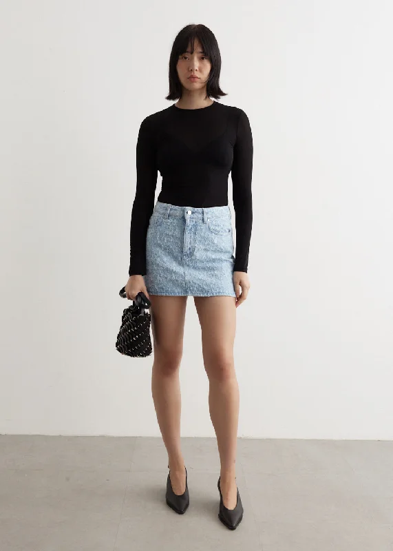 Jupe Denim Skirt