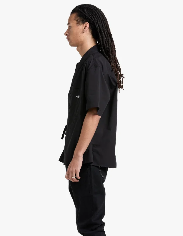 Kimono Short Sleeve Shirt - 99 Black