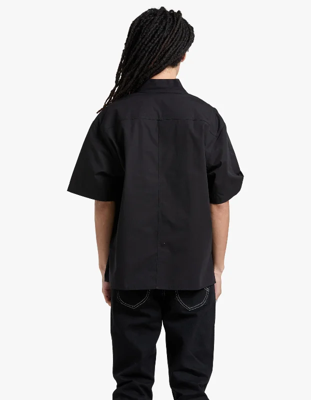 Kimono Short Sleeve Shirt - 99 Black