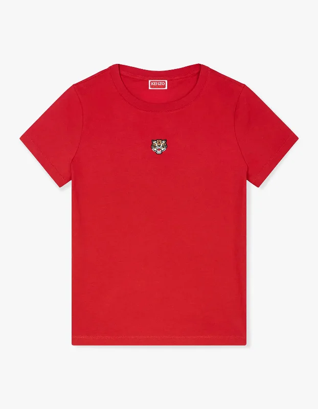 Lucky Tiger Classic T-Shirt - Cherry