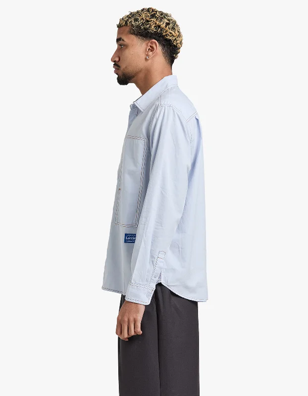 Cliff Long Sleeve Shirt - Light Blue