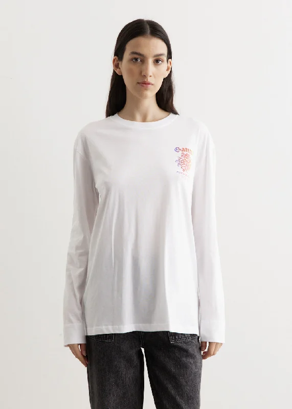 Light Cotton Jersey Long-Sleeve T-Shirt