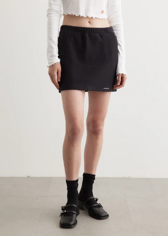 Mini Faded Logo Skirt