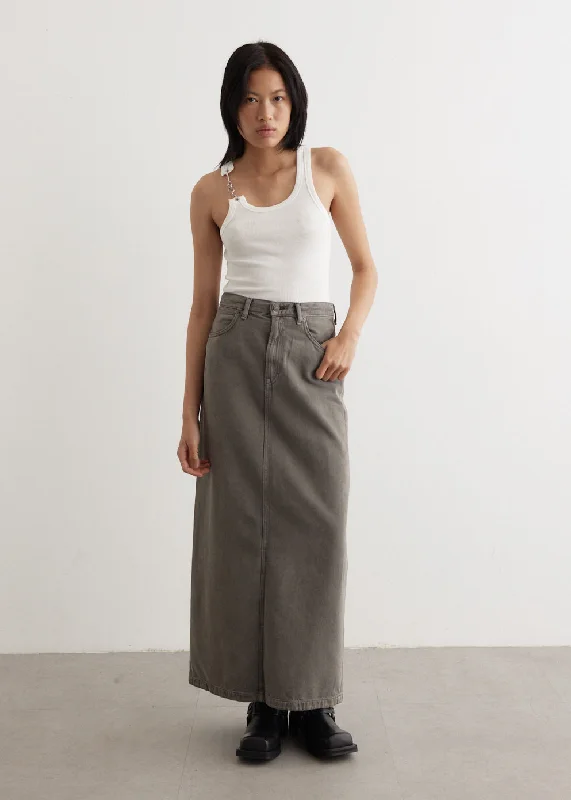 Philo Denim Skirt