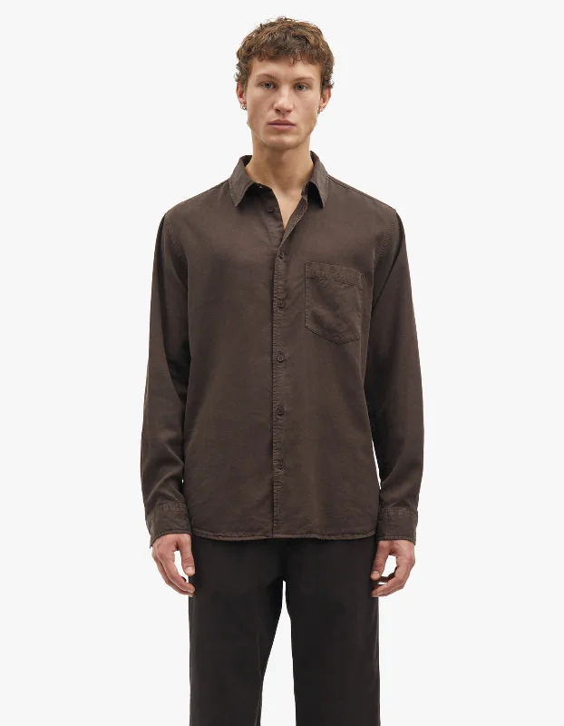 Damon P Shirt 14982 - Chocolate Torte