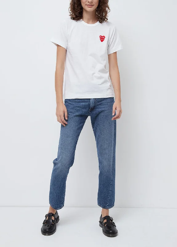 T287 Double Heart T-shirt