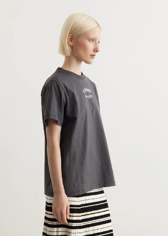 Basic Jersey Ganni T-Shirt