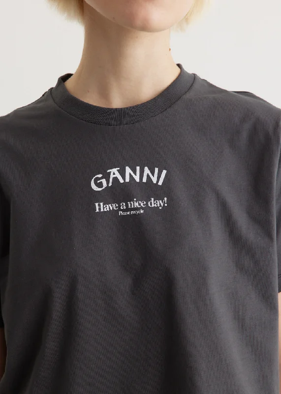 Basic Jersey Ganni T-Shirt