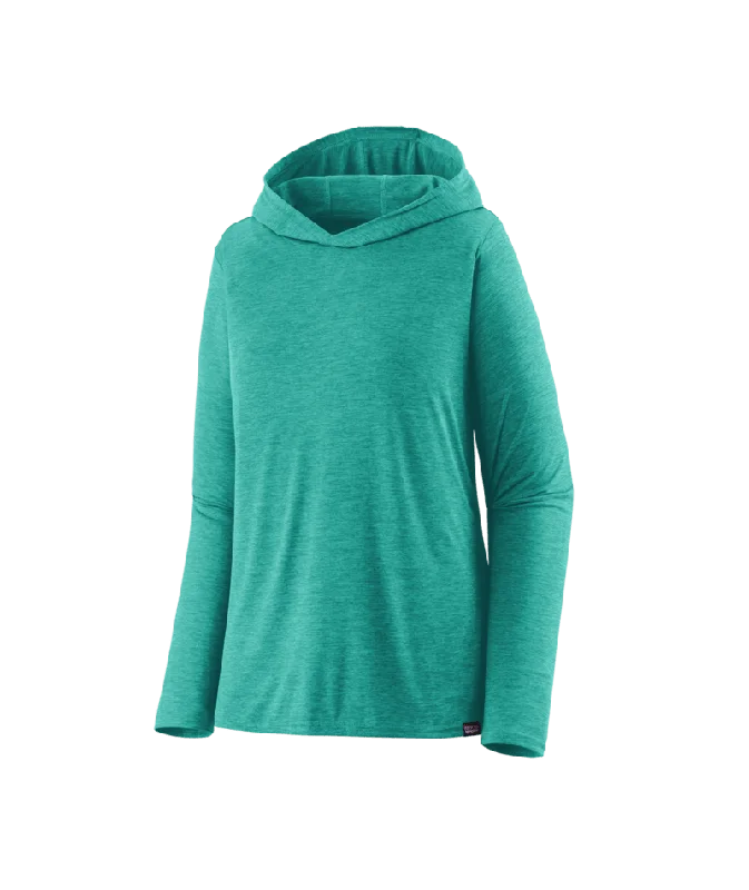 Patagonia Cap Cool Daily Hooded L/S Shirt-Subtidal Blue