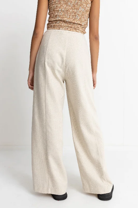 Whitehaven Wide Leg Pant Cream