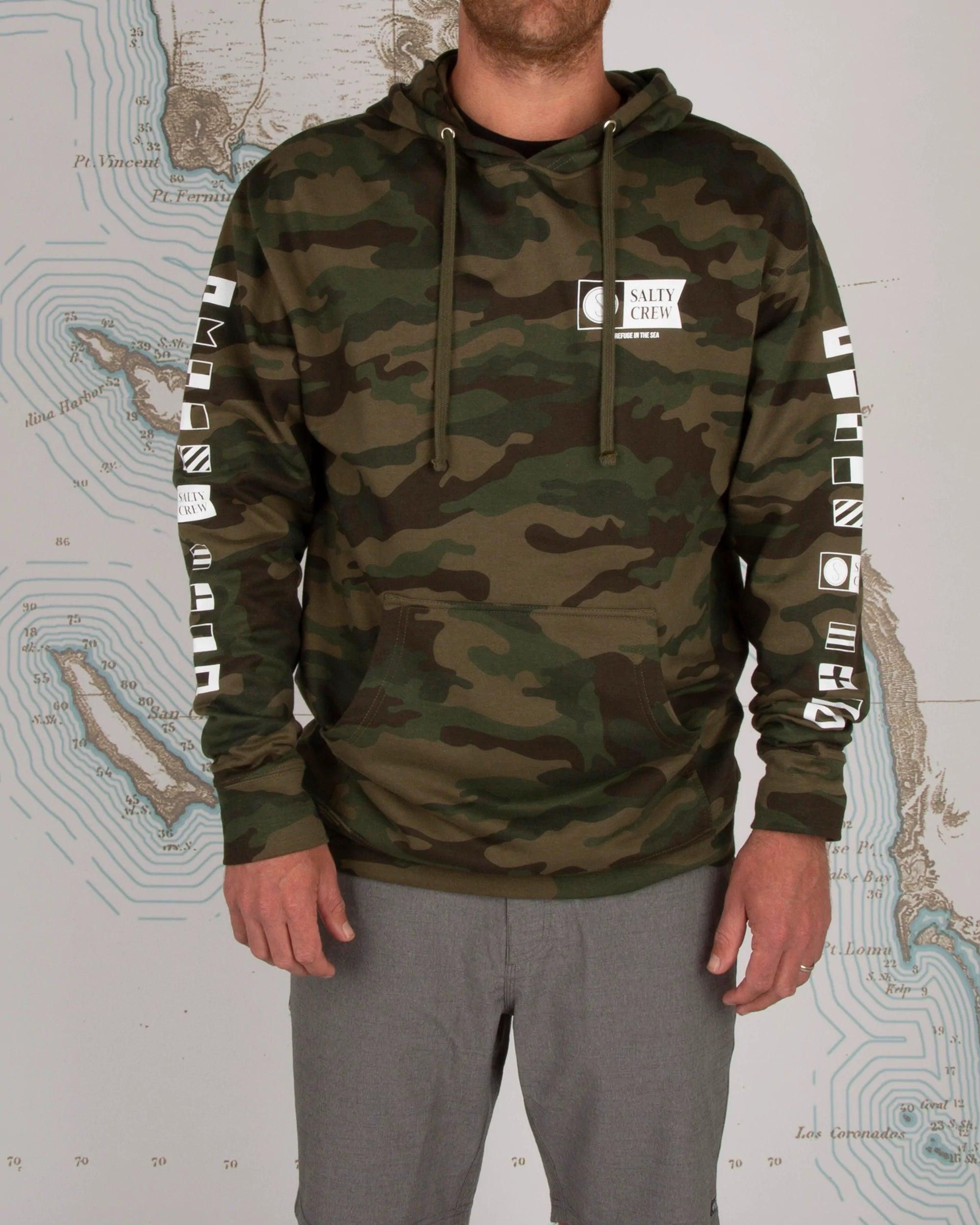 Alpha Camo Hood Fleece