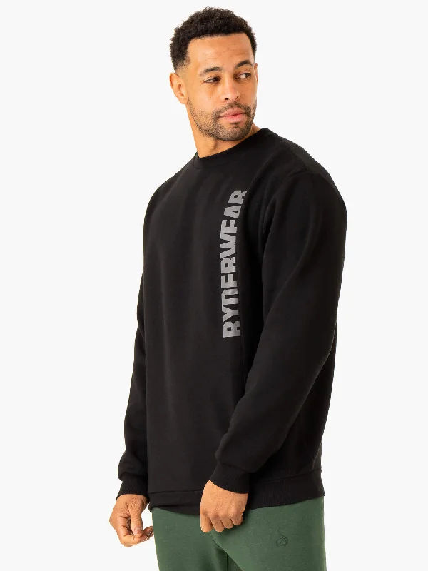 Heritage Pullover Jumper - Black