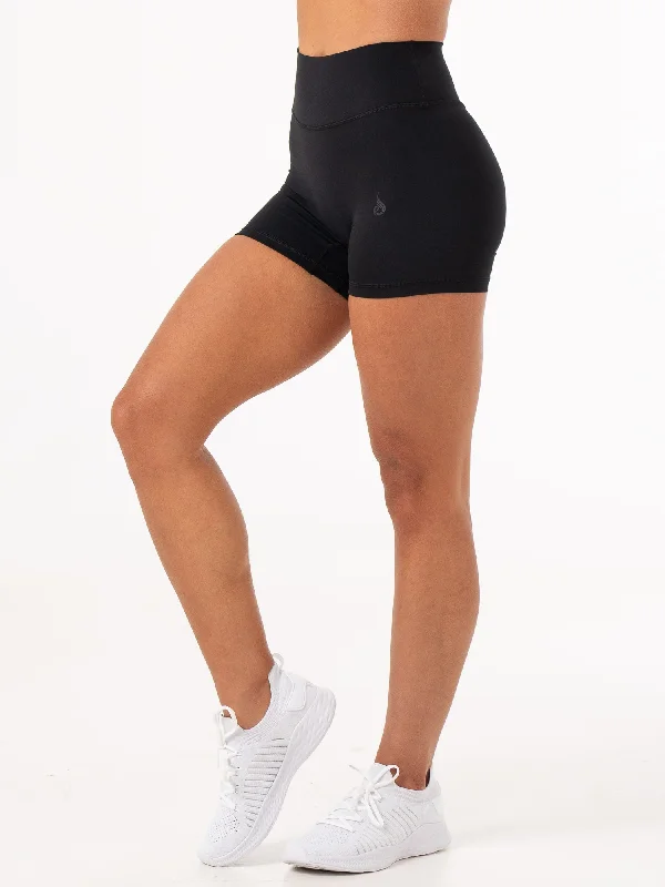 NKD High Waisted Shorts - Black