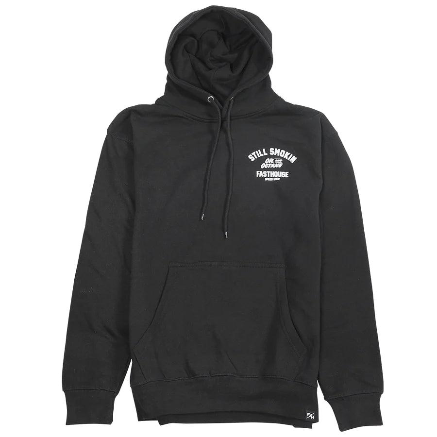 Smoke & Octane Hooded Pullover - Black