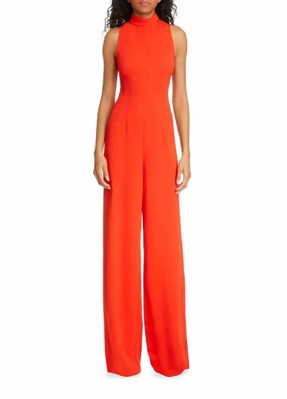 Adina Jumpsuit In Poppy