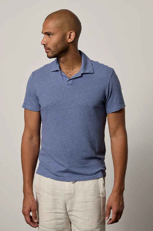 BECK LINEN BLEND POLO