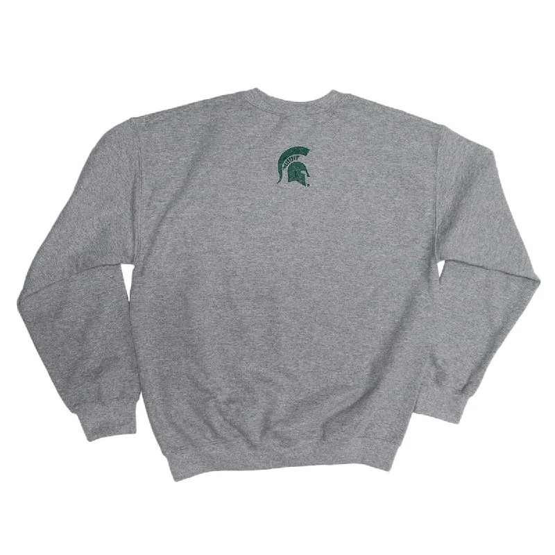 Broad College of Business Gray Crewneck Sweatshirt