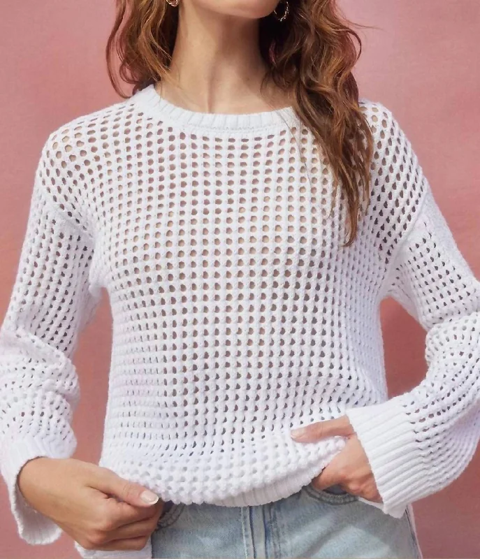 Hamptons Sweater In White