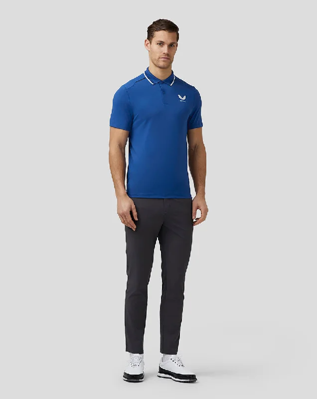 Men’s Golf Tech Polo - Royal Blue