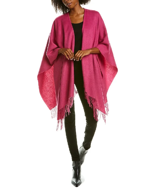 Portolano Fringe Wool-Blend Shawl