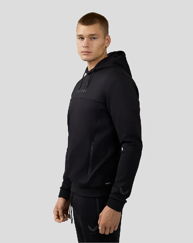 Men’s Scuba Long Sleeve Hoodie – Black