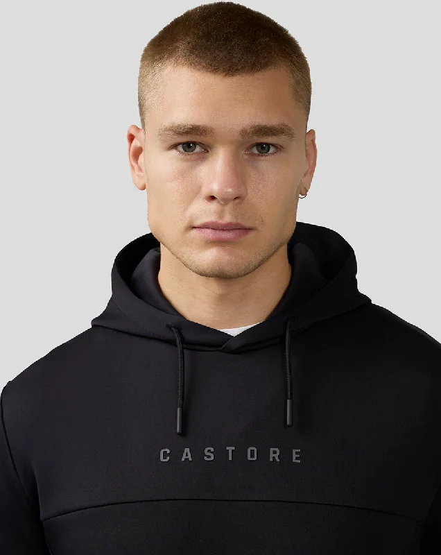 Men’s Scuba Long Sleeve Hoodie – Black