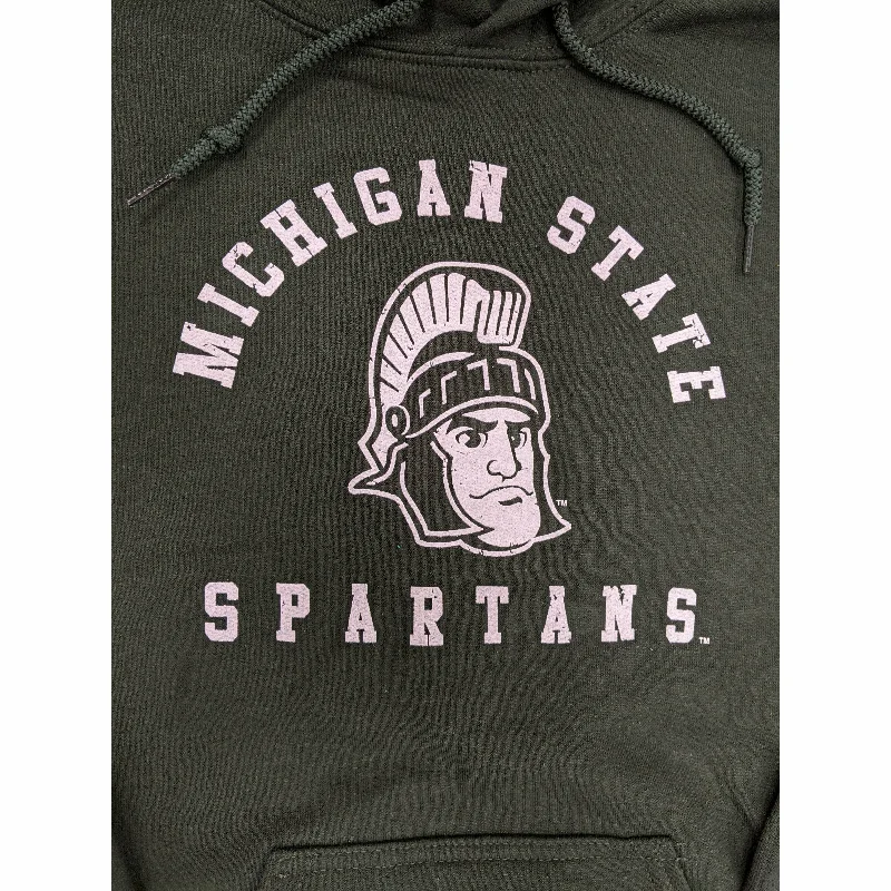 Vintage Sparty Gildan Hoodie - Green