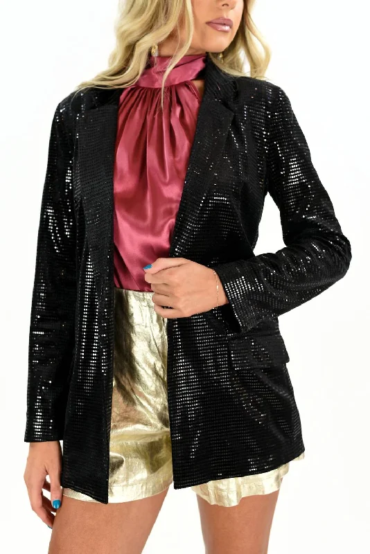 Women's Steal The Night Blazer In Black